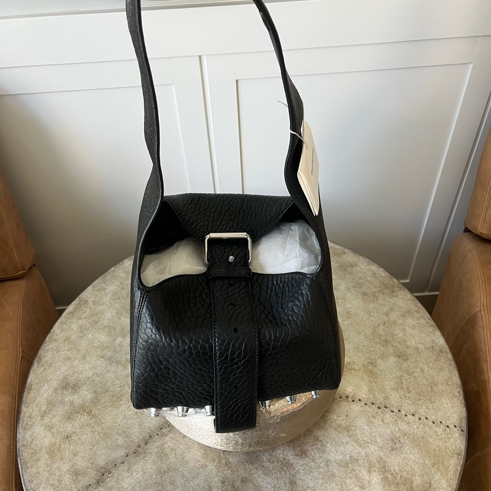 Alexander Wang Black Shoulder Bag with Adjustable Strap